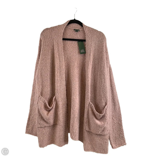 Sweater Cardigan By Wild Fable In Mauve, Size: M
