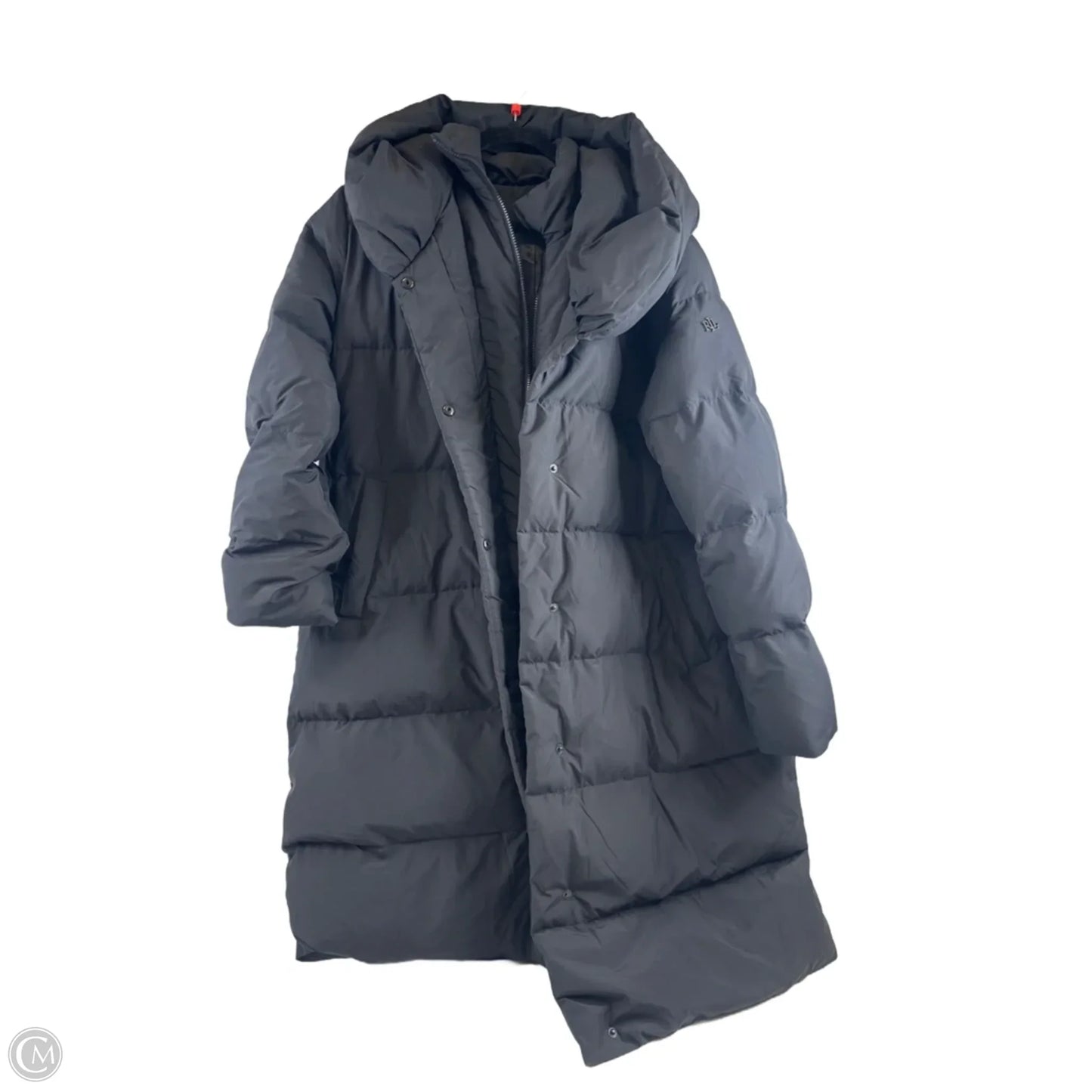 Coat Puffer & Quilted By Lauren By Ralph Lauren In Black, Size: Xxl