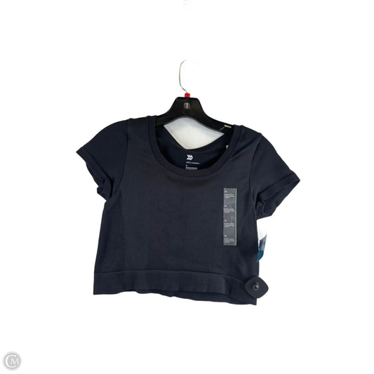 Athletic Top Short Sleeve By All In Motion In Black, Size: M