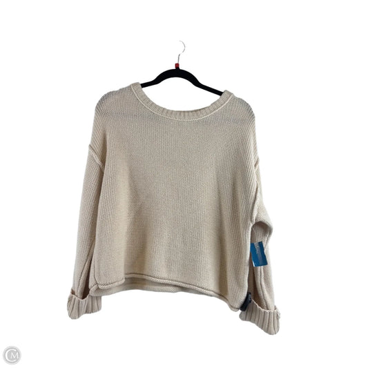 Sweater By American Eagle In Ivory, Size: S