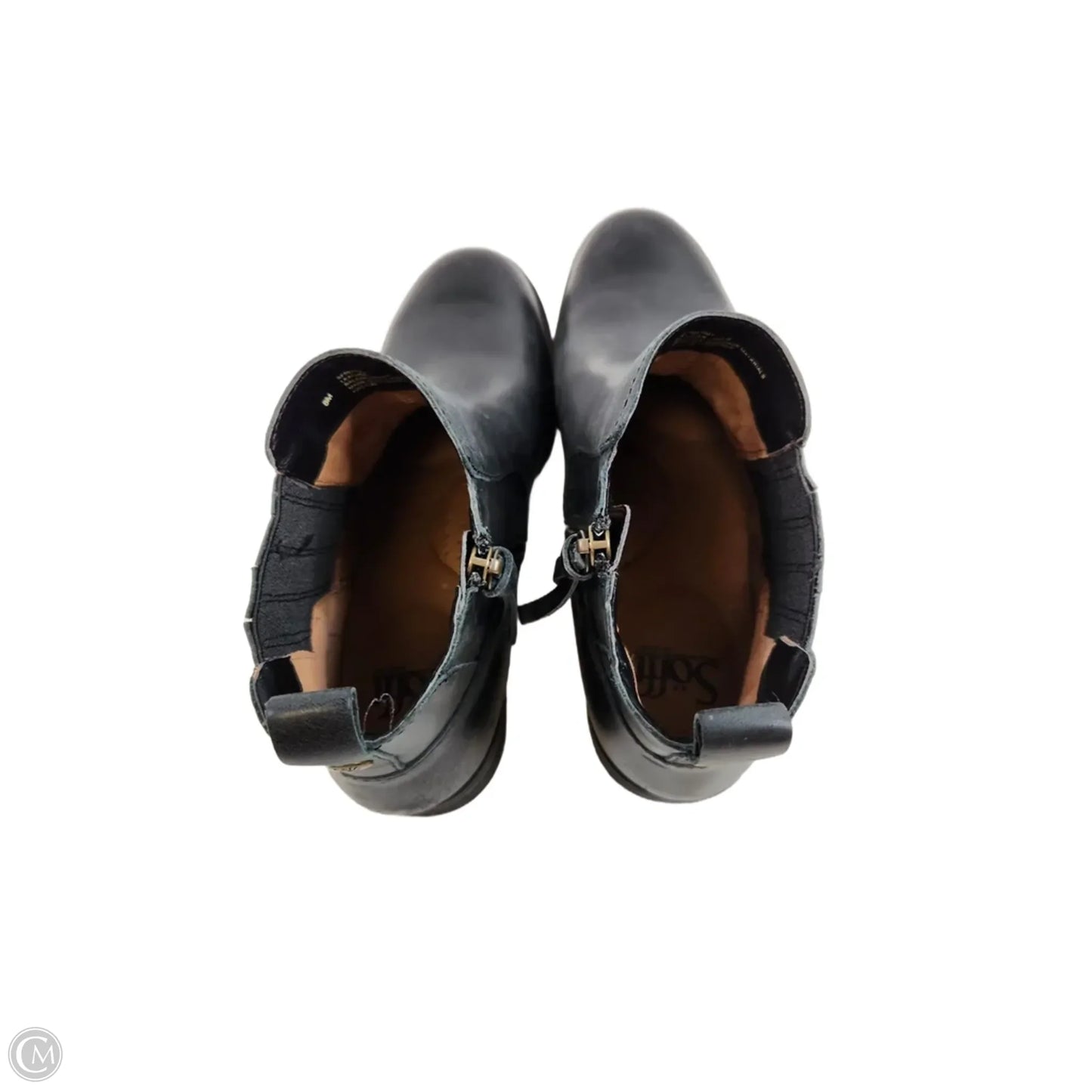 Boots Ankle Flats By Sofft In Black, Size: 8