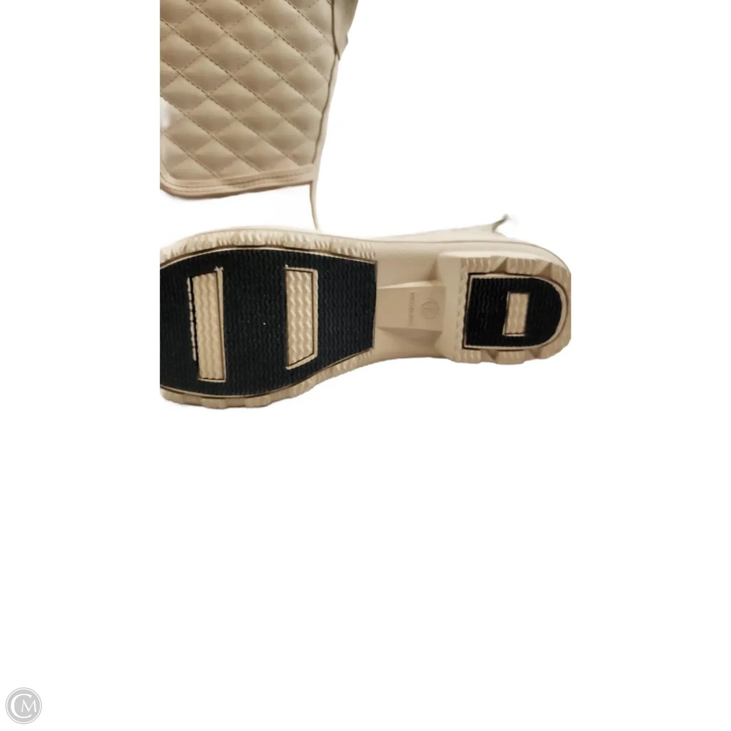 Boots Rain By Time And Tru In Ivory, Size: 9