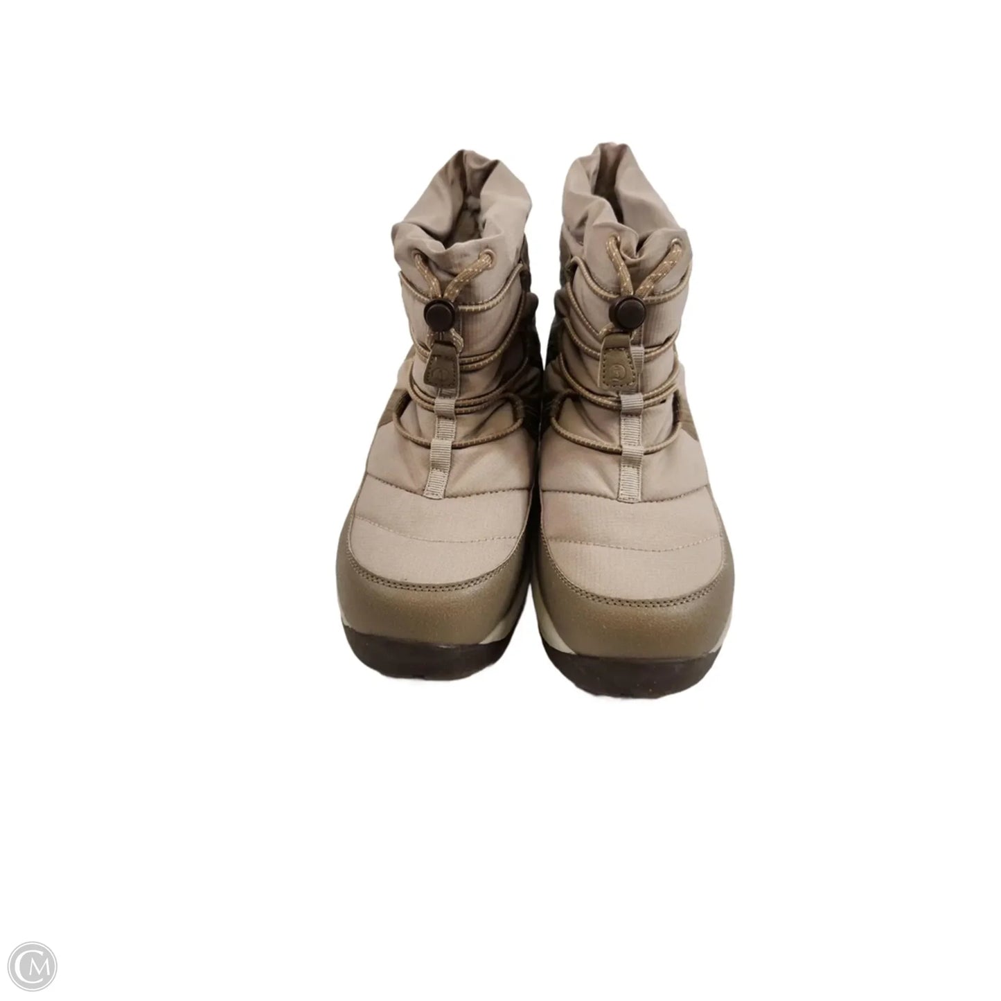 Boots Snow By Lands End In Taupe, Size: 7