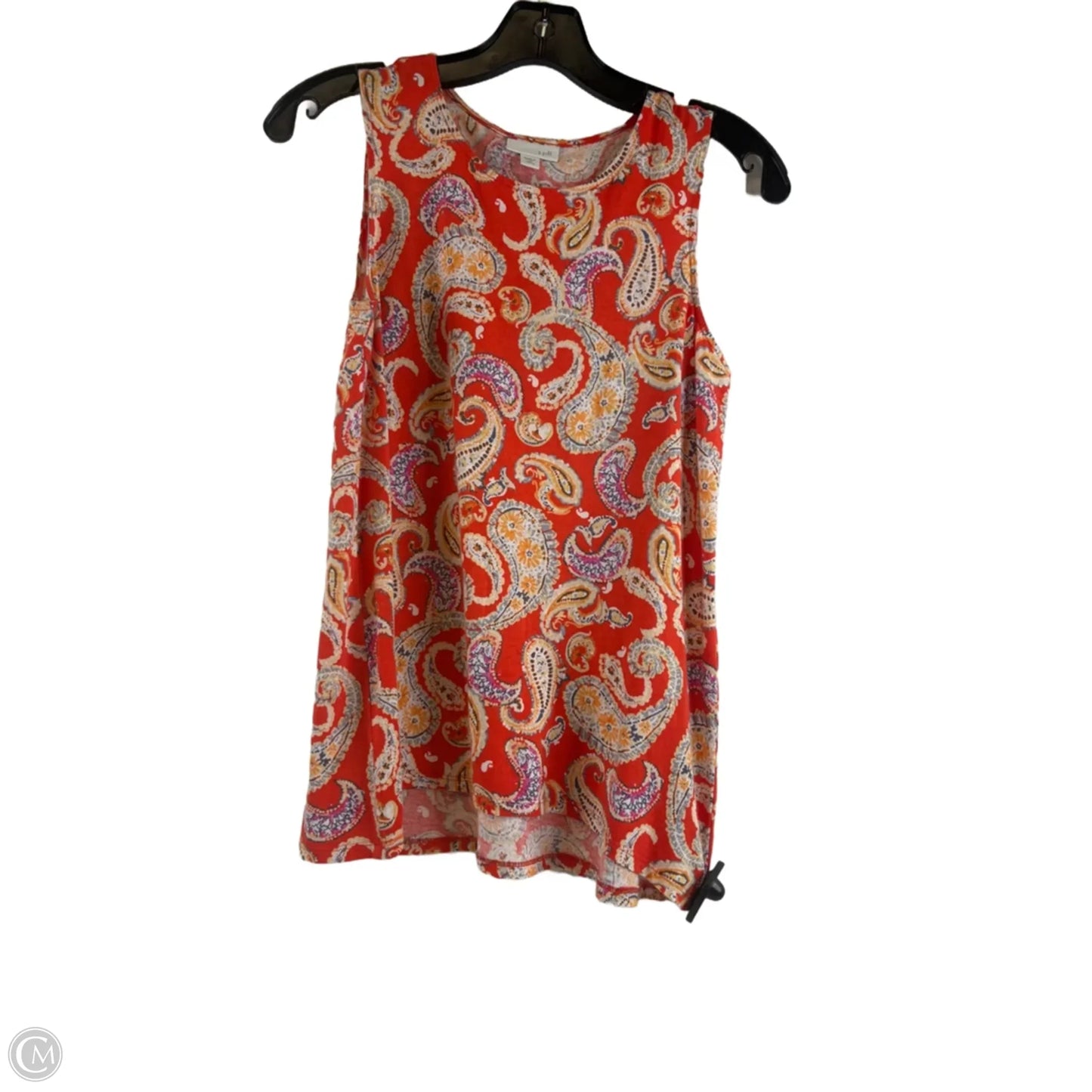 Tank Top By J. Jill In Paisley Print, Size: Xsp