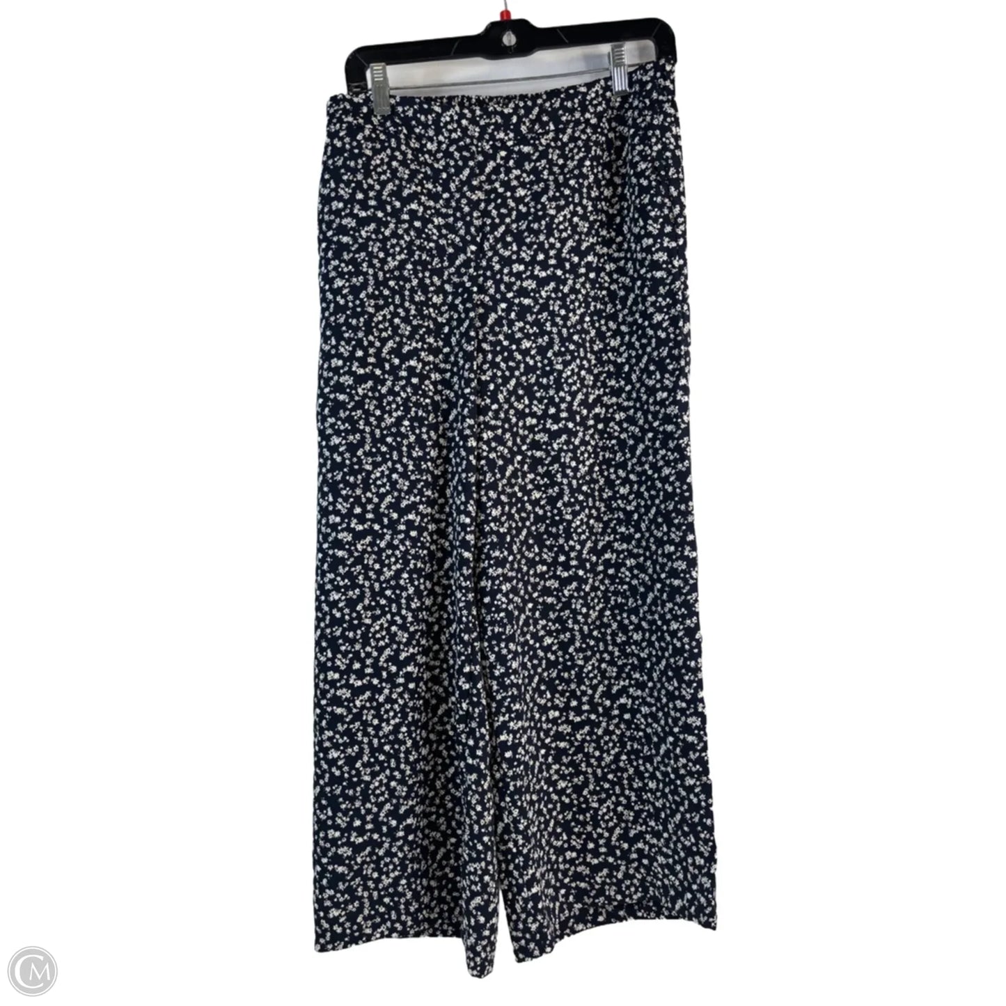 Pants Wide Leg By J. Jill In Blue & White, Size: 6