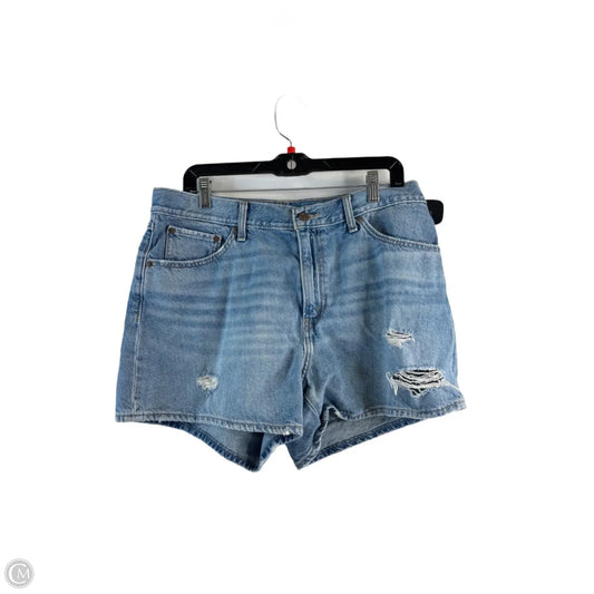 Shorts By Levis In Blue Denim, Size: 12
