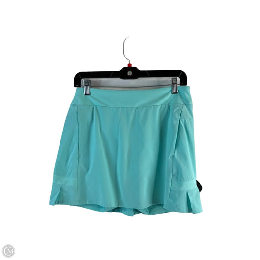 Athletic Skort By Nike Apparel In Aqua, Size: 4