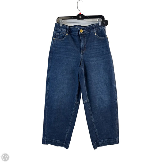 Jeans Wide Leg By Democracy In Blue Denim, Size: 4p