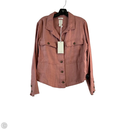 Top Long Sleeve By Joie In Mauve, Size: L