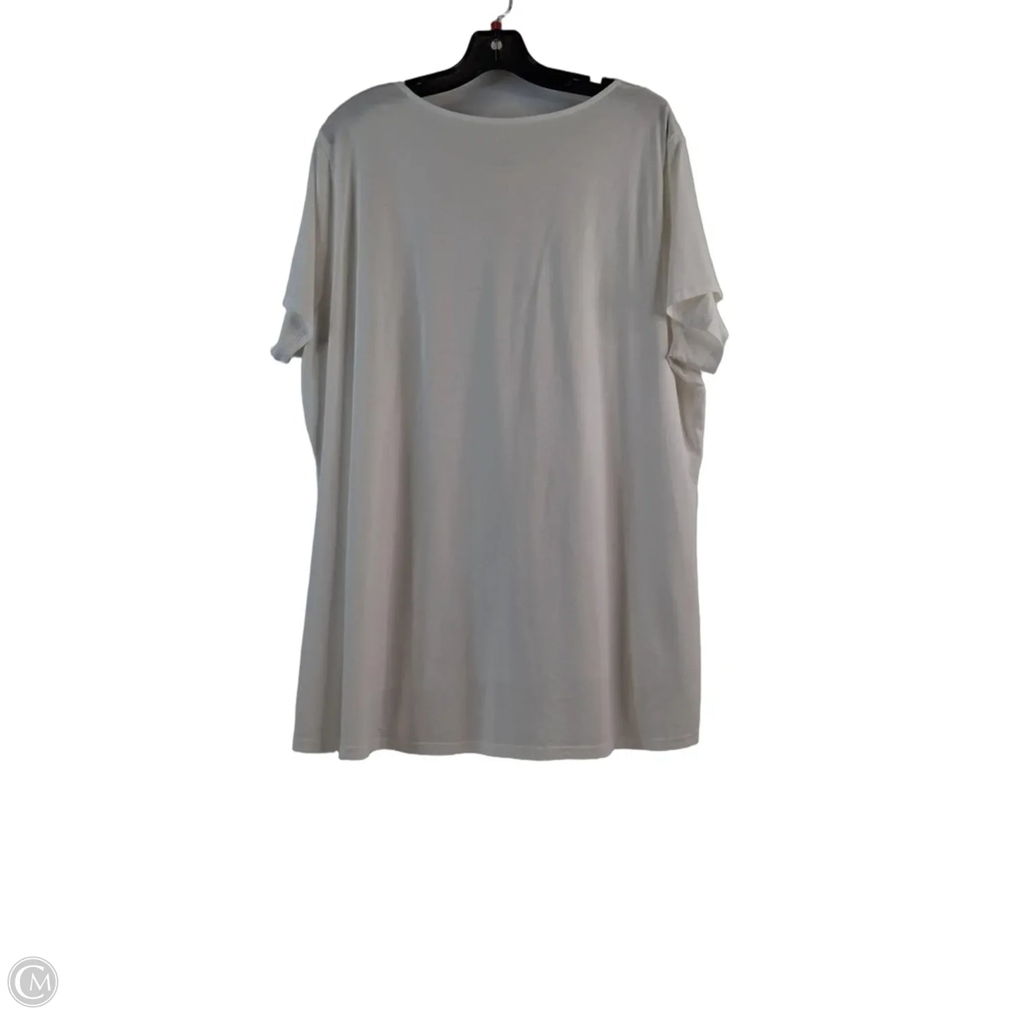 Top Short Sleeve Basic By Pure Jill In White, Size: Xl