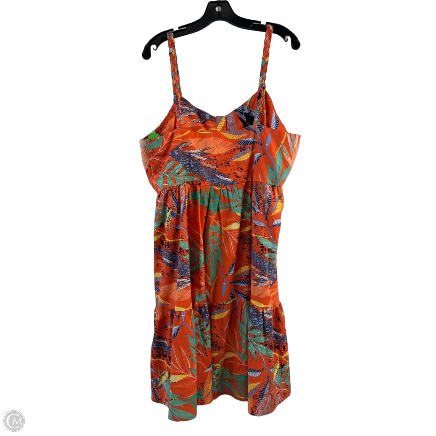 Dress Casual Short By Beachlunchlounge In Tropical Print, Size: Xl