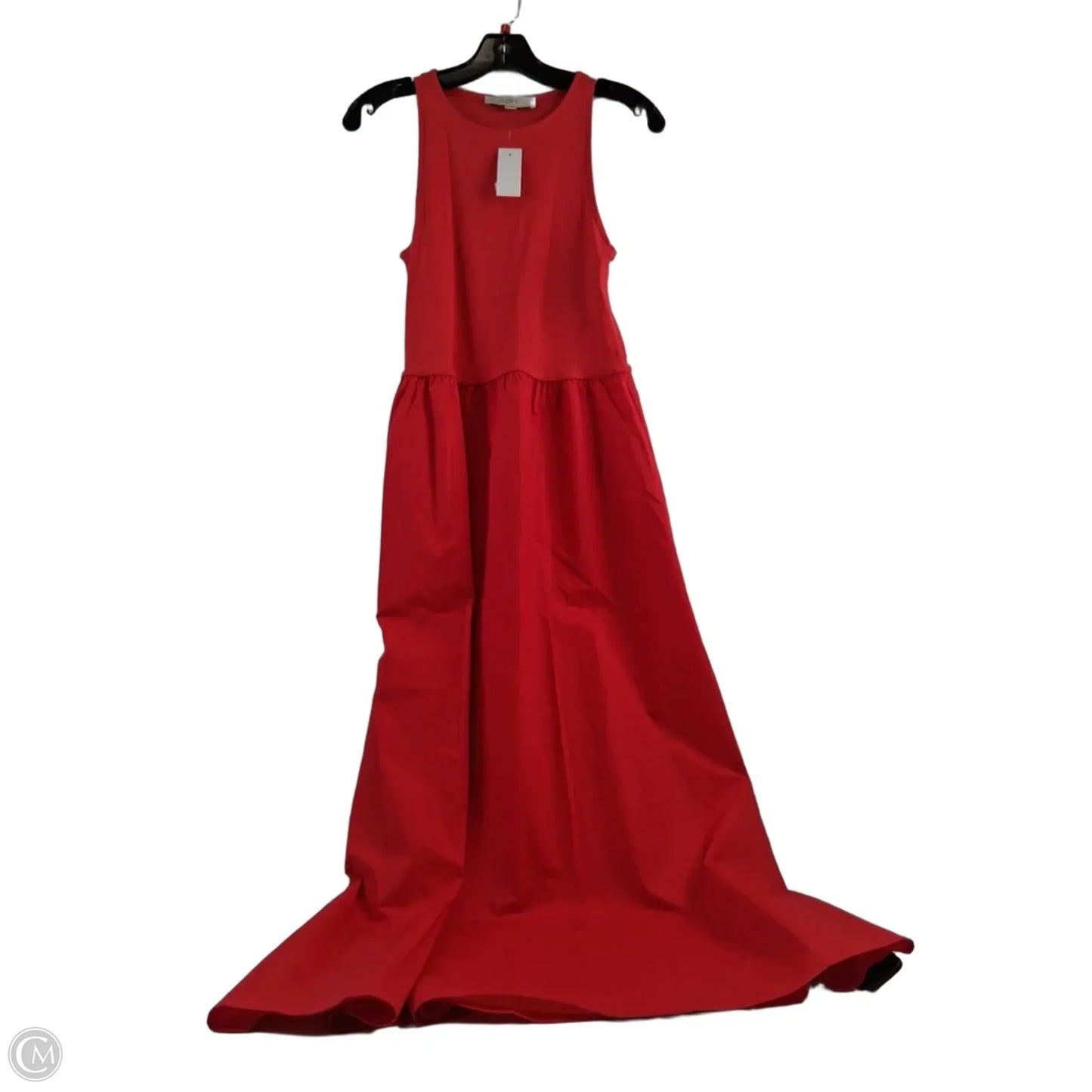 Dress Casual Maxi By Loft In Red, Size: Xs