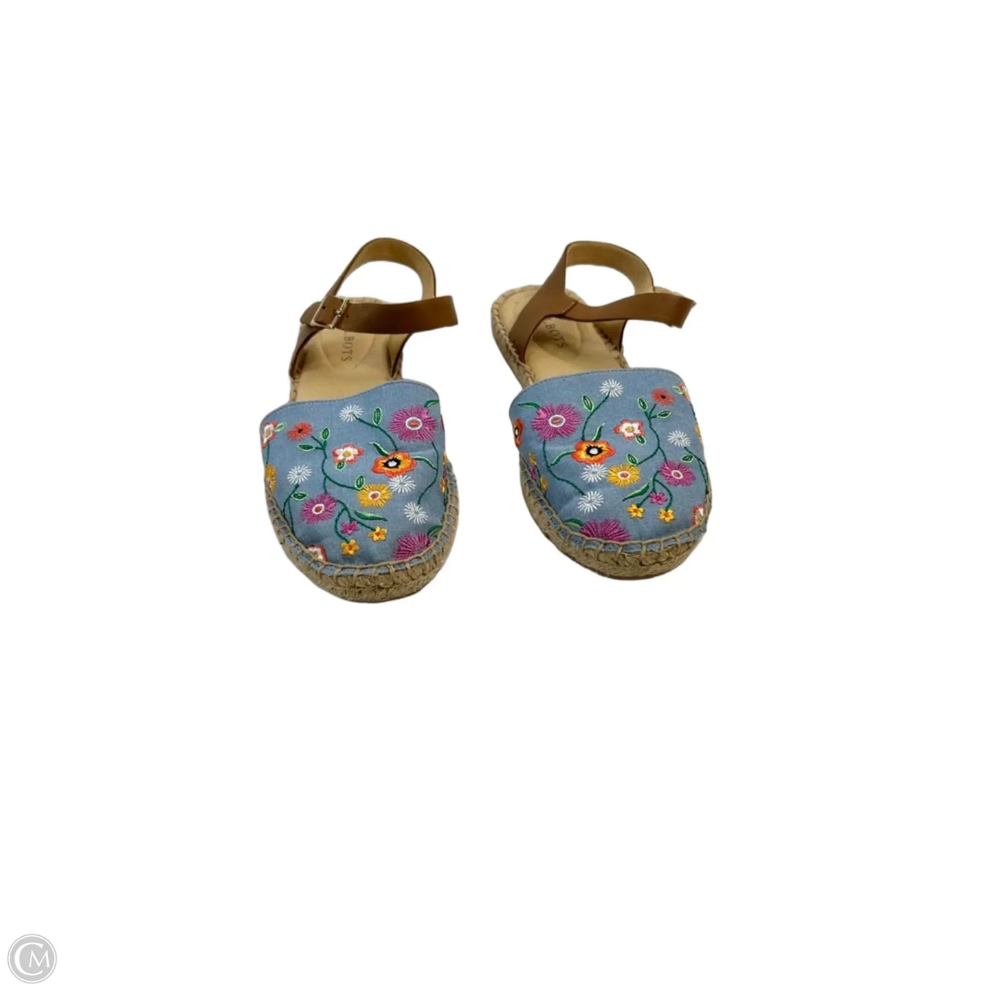 Shoes Flats By Talbots In Floral Print, Size: 6.5