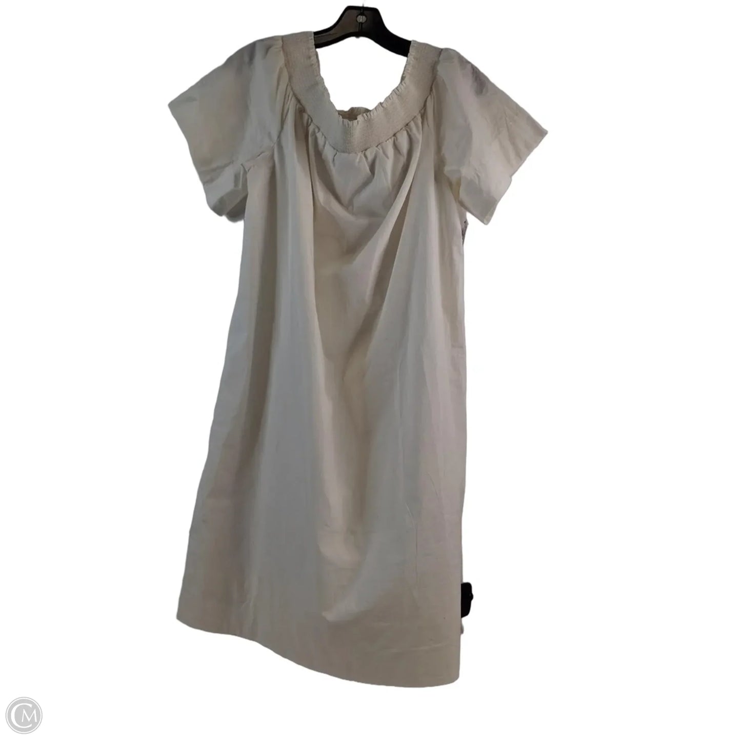 Dress Casual Midi By J. Crew In Cream, Size: L