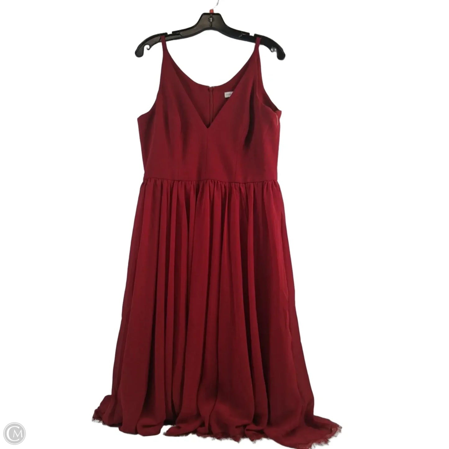 Dress Casual Midi By Dress The Population In Red, Size: L
