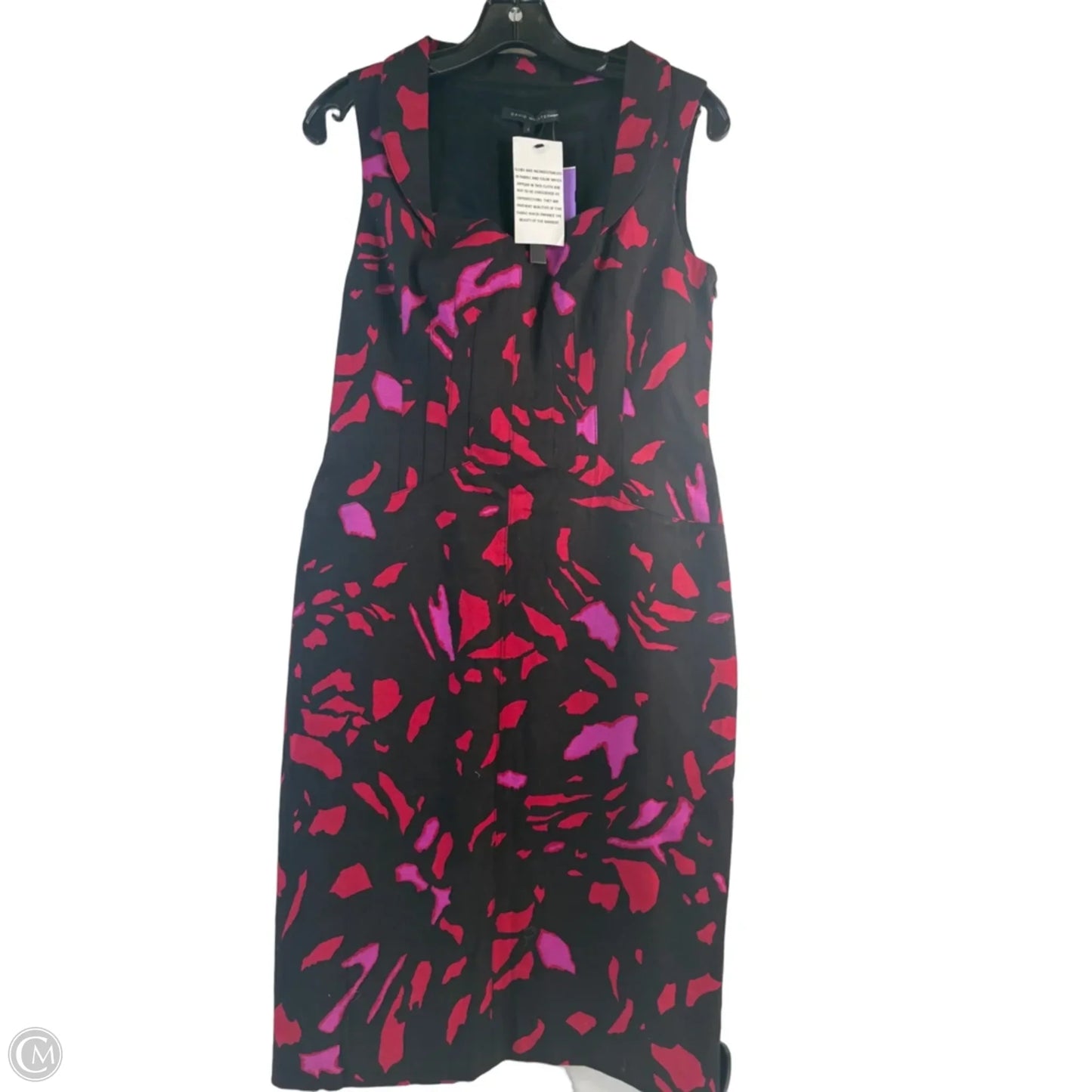 Dress Casual Midi By David Meister In Black & Red, Size: S