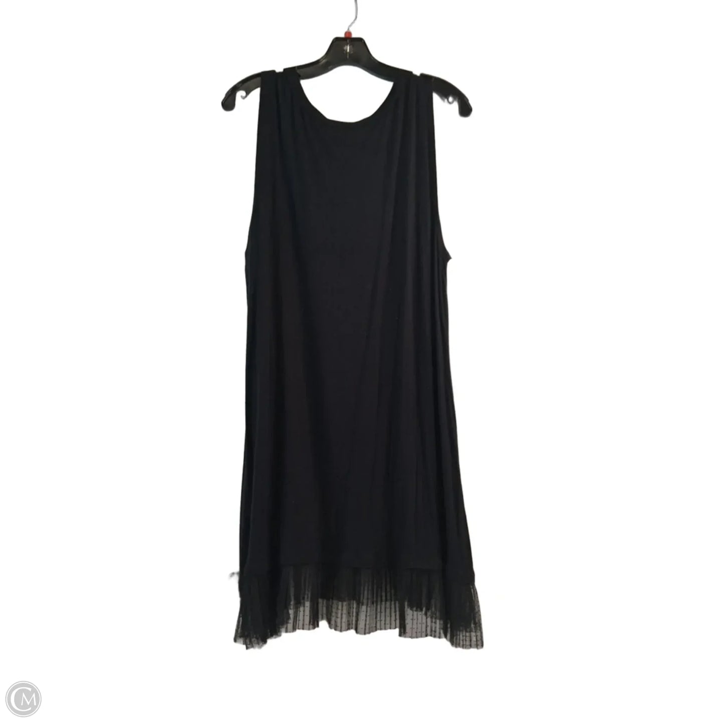 Dress Casual Midi By Logo In Black, Size: Xl
