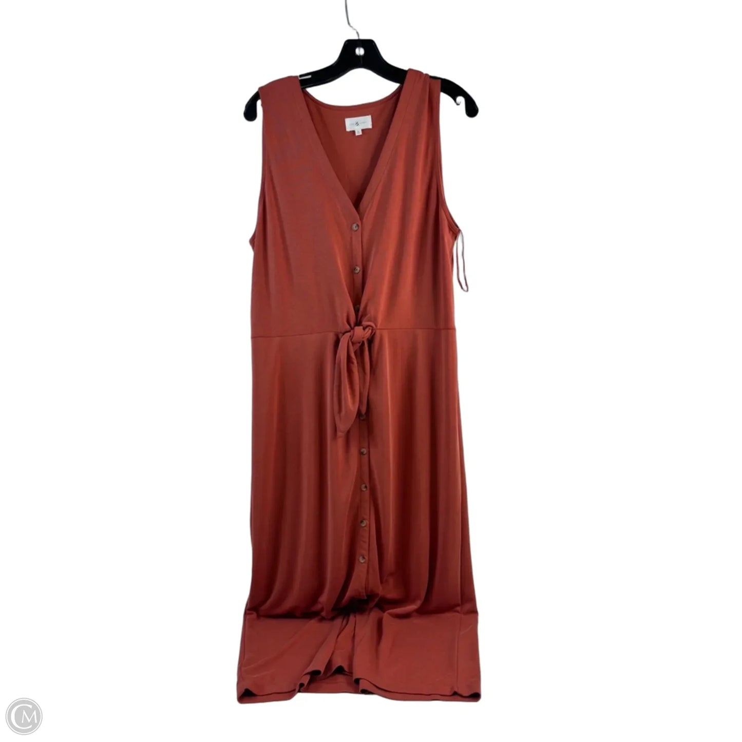 Dress Casual Maxi By Lou And Grey In Orange, Size: L
