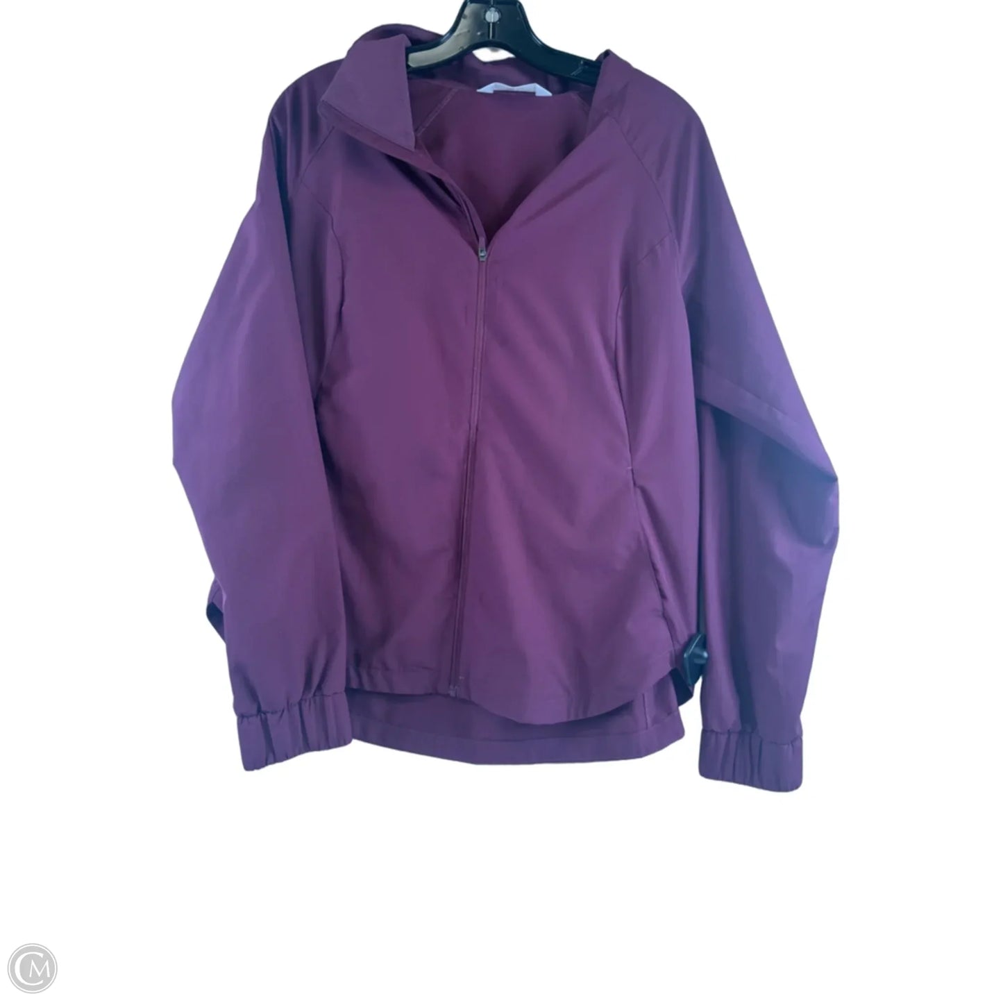 Athletic Jacket By The North Face In Maroon, Size: M