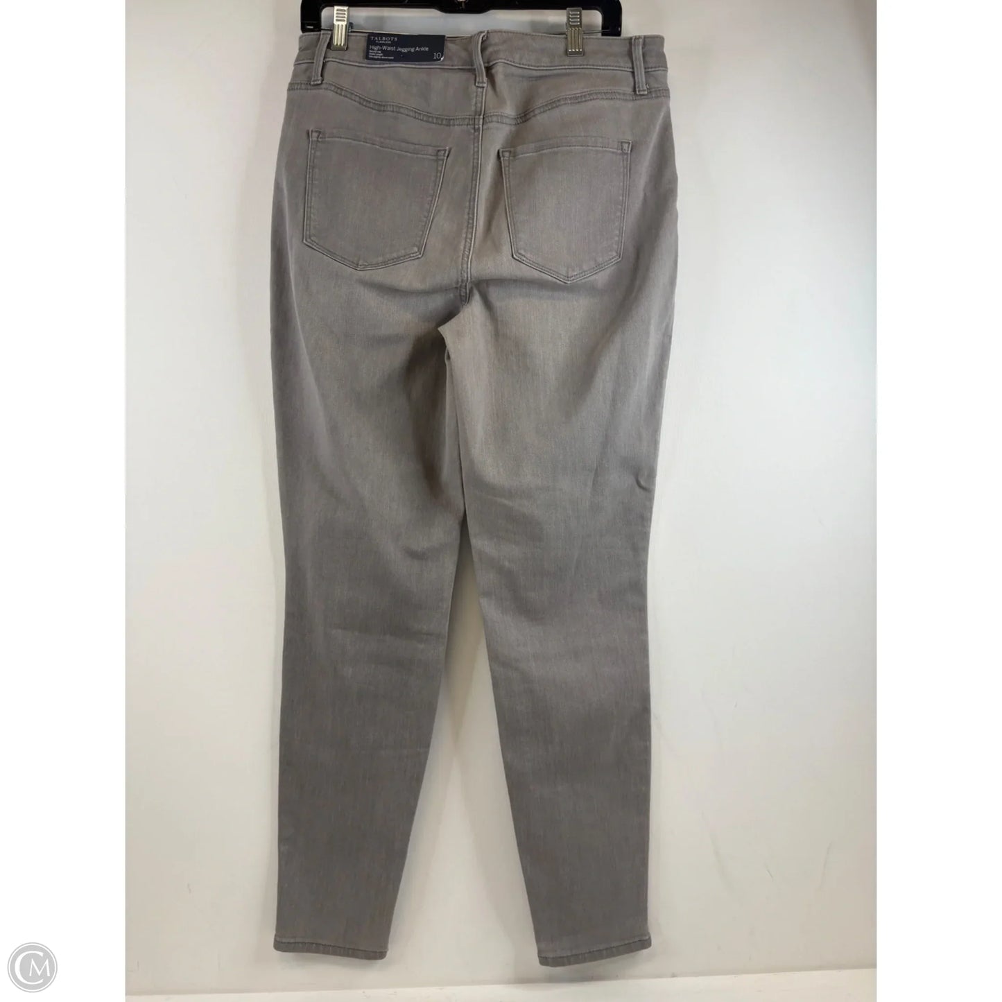 Jeans Jeggings By Talbots In Grey, Size: 10