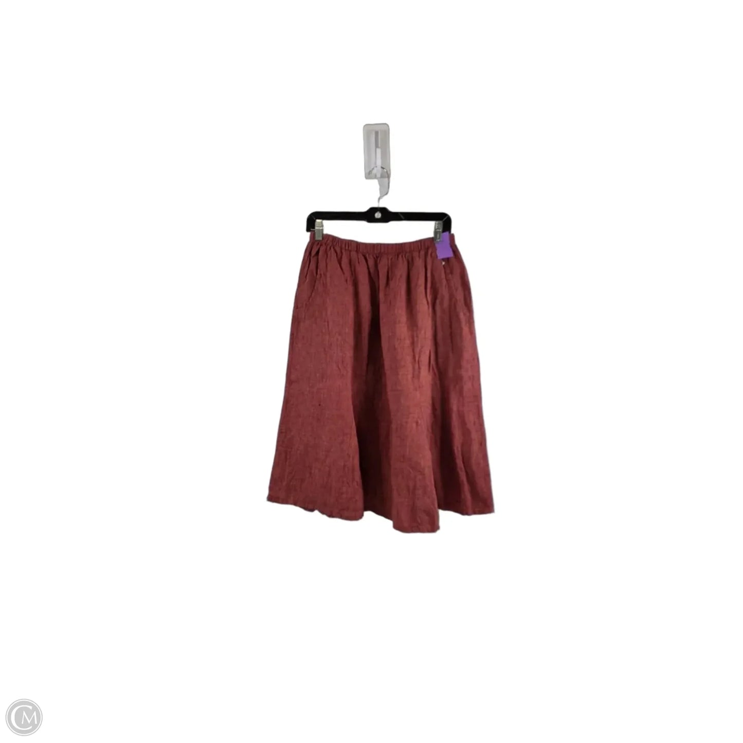 Skirt Midi By Flax In Red, Size: 10