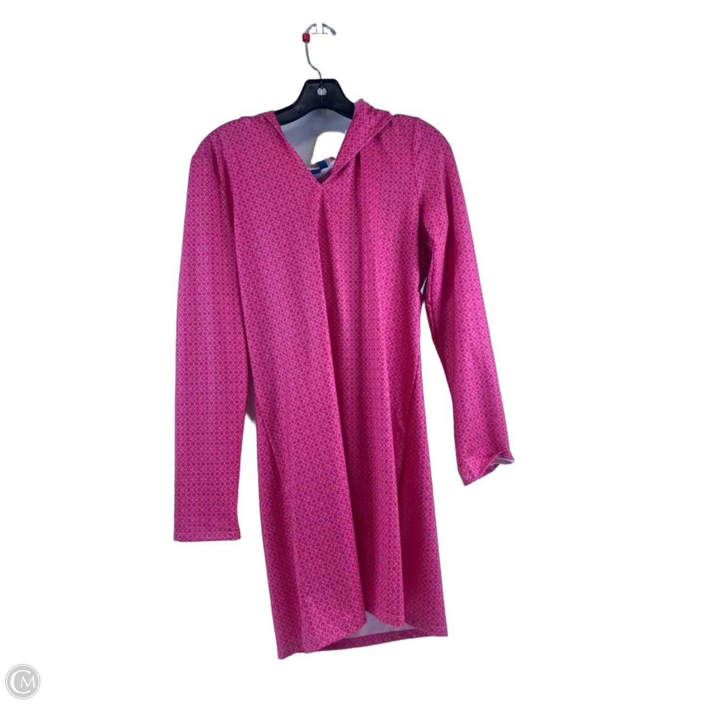 Swimwear Cover-up By Cabana Life In Pink & Red, Size: S