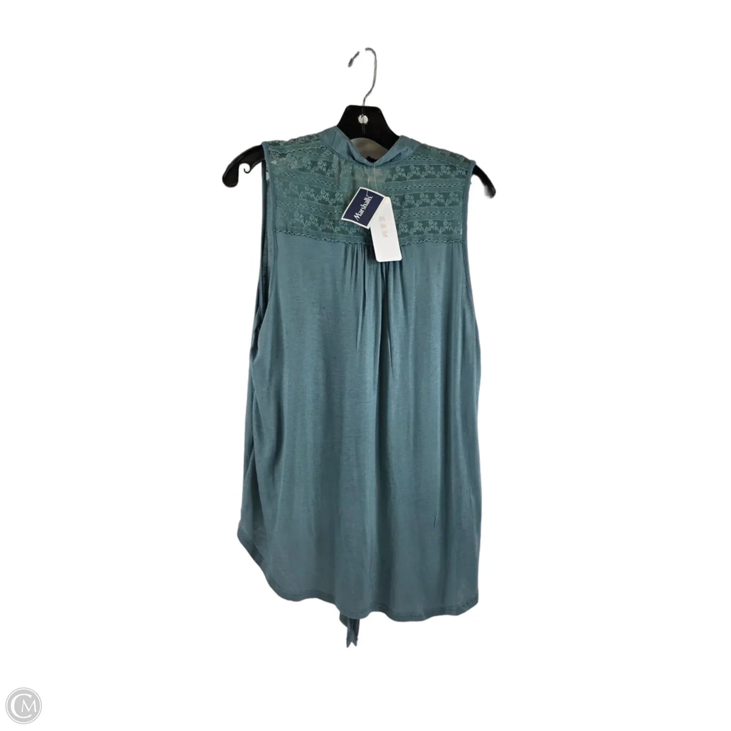 Top Sleeveless Basic By E&m In Green, Size: M
