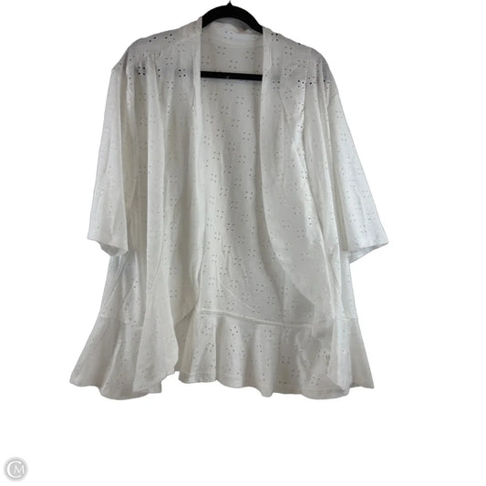 Cardigan By Cme In White, Size: Xl