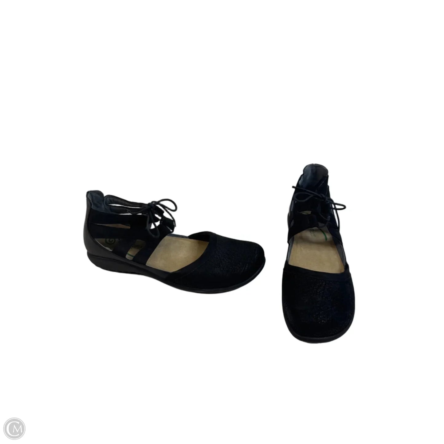 Shoes Flats By Naot In Black, Size: 12