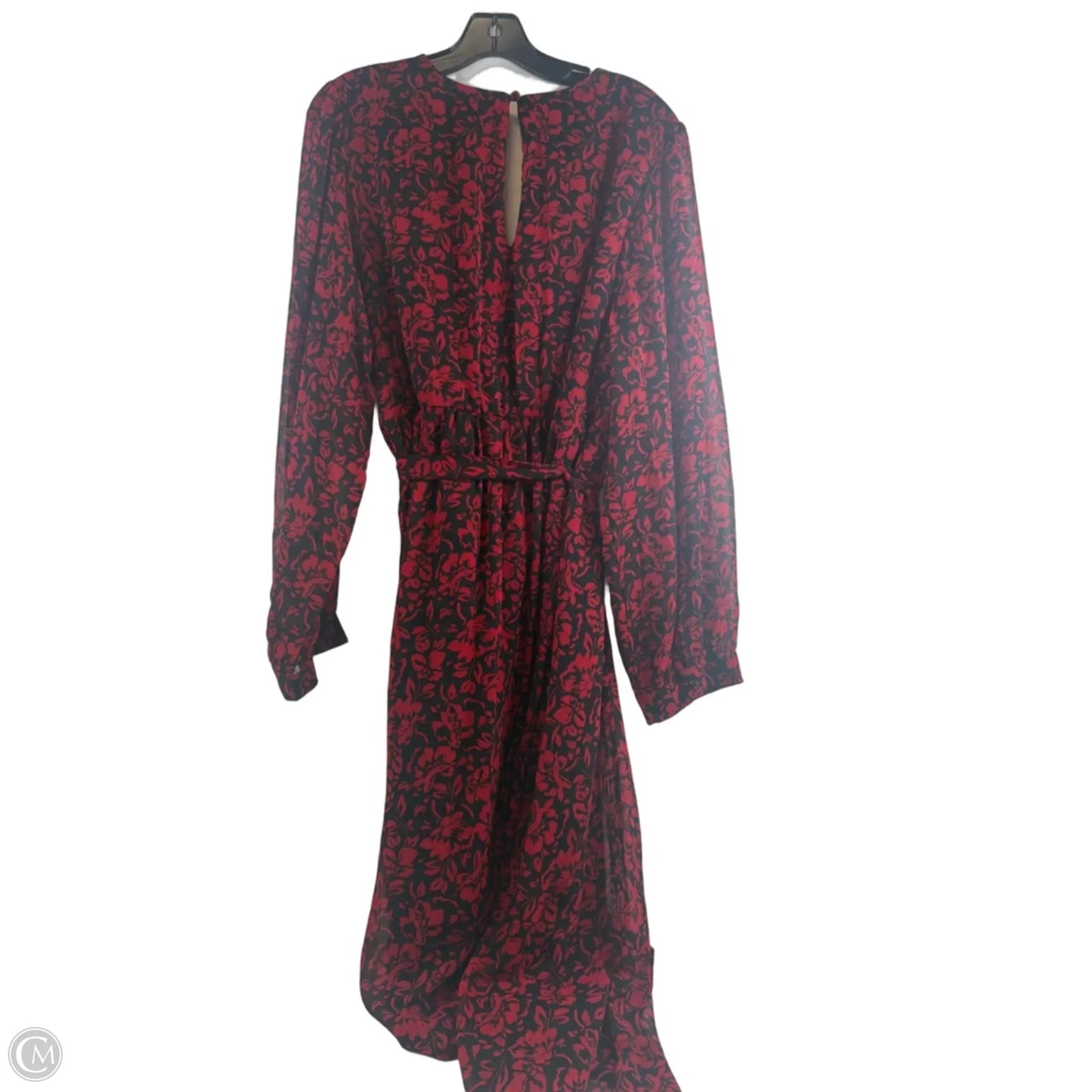 Dress Casual Midi By Torrid In Black & Red, Size: 2x