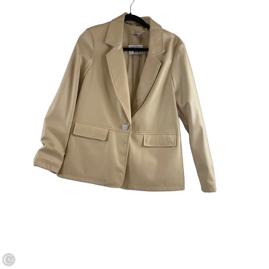 Blazer By Nanette By Nanette Lepore In Beige, Size: M