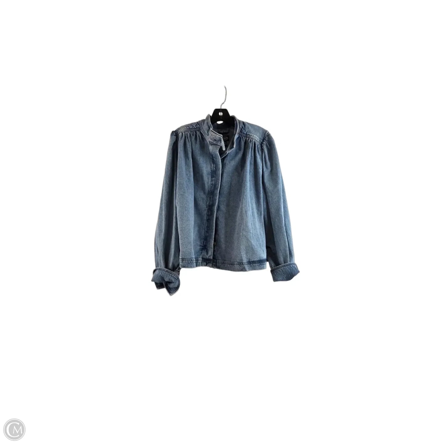 Jacket Denim By Scoop In Blue Denim, Size: Xl