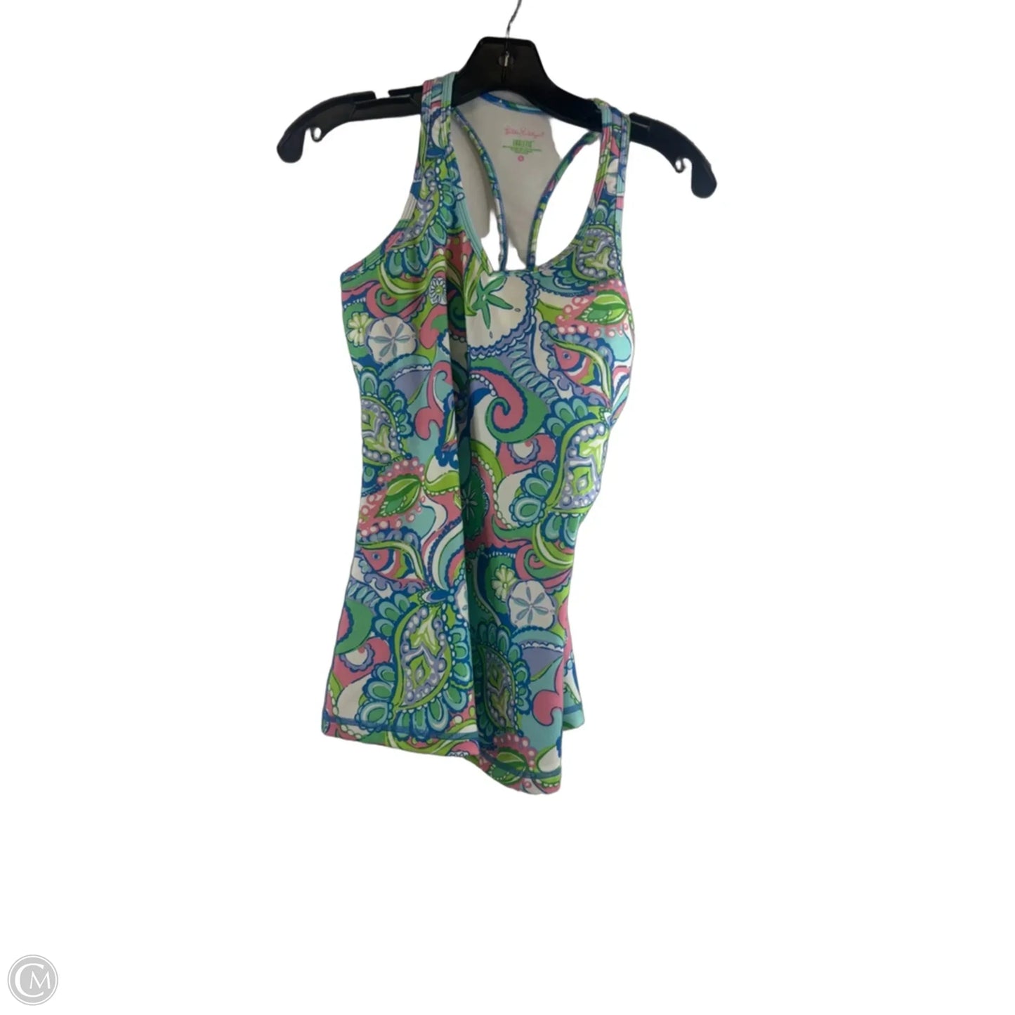 Tank Top Designer By Lilly Pulitzer In Paisley Print, Size: S