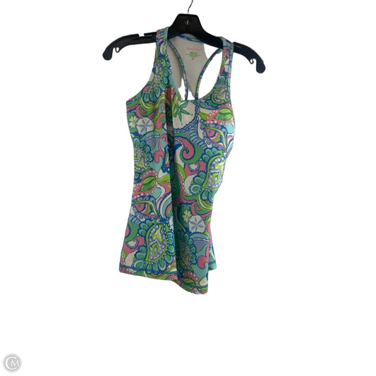 Tank Top Designer By Lilly Pulitzer In Paisley Print, Size: S