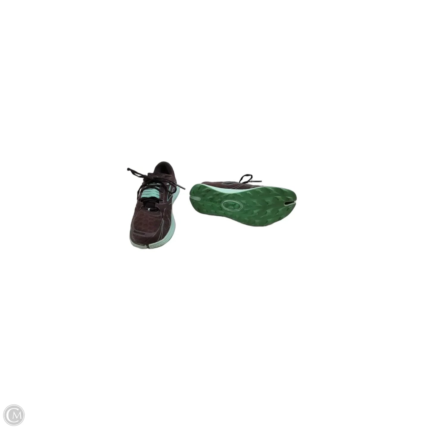Shoes Athletic By Brooks In Brown & Green, Size: 8.5