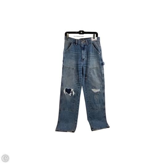 Jeans Straight By Bdg In Blue Denim, Size: 6