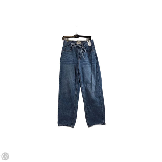 Jeans Straight By Bdg In Blue Denim, Size: 4
