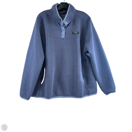 Top Long Sleeve By L.l. Bean In Purple, Size: 1x
