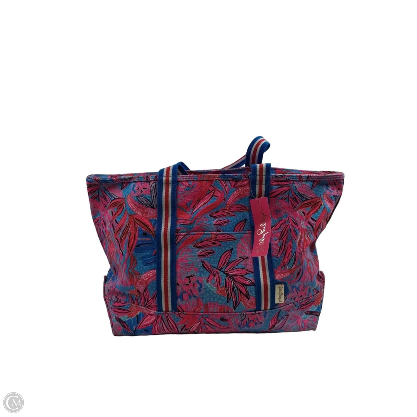 Tote Designer By Lilly Pulitzer, Size: Large