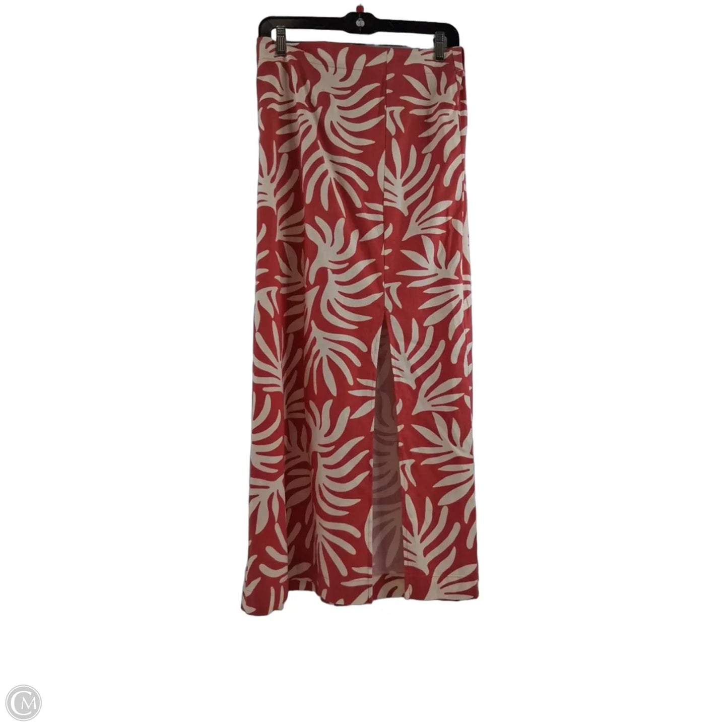 Skirt Maxi By A New Day In Orange & White, Size: 14