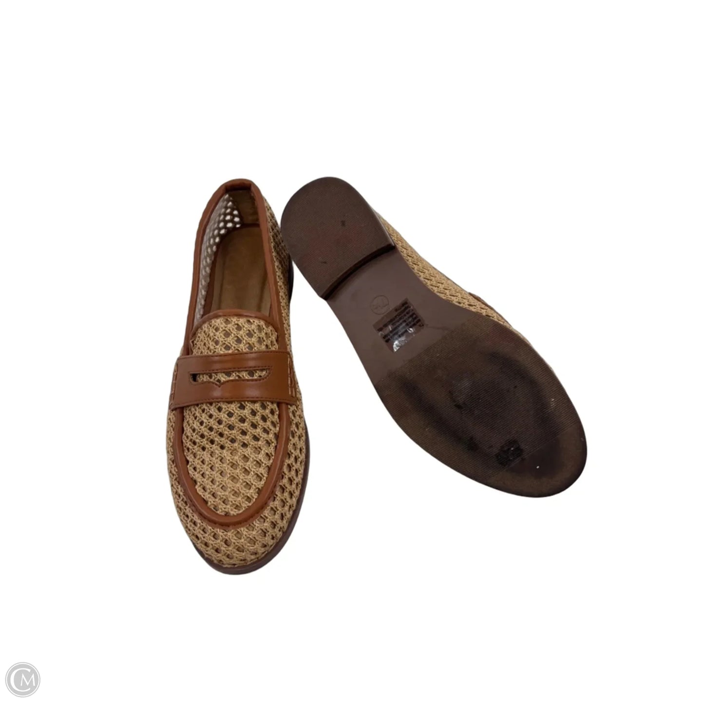 Shoes Flats By Universal Thread In Tan, Size: 7.5