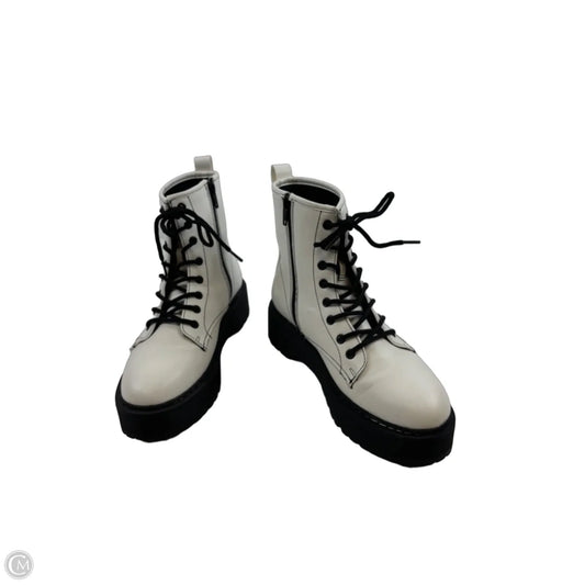 Boots Combat By A New Day In Black & White, Size: 9