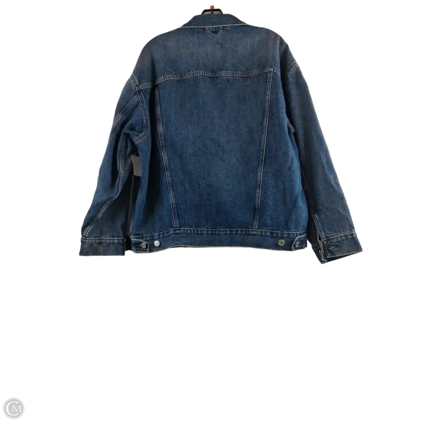 Jacket Denim By Gap In Blue Denim, Size: L
