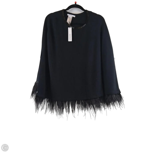 Poncho By Chicos In Black, Size: Xl