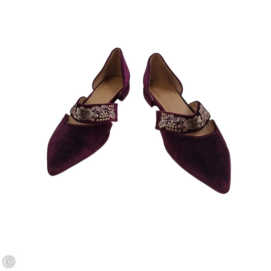 Shoes Athletic By Clothes Mentor In Maroon, Size: 8.5