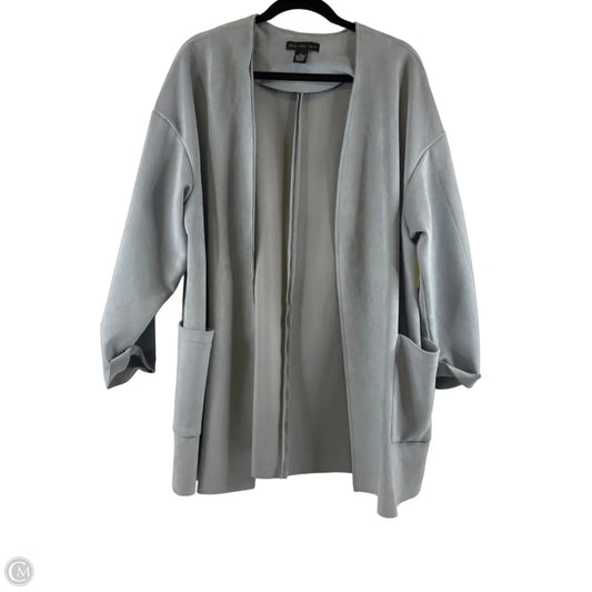 Blazer By Joan Vass In Blue, Size: Xl