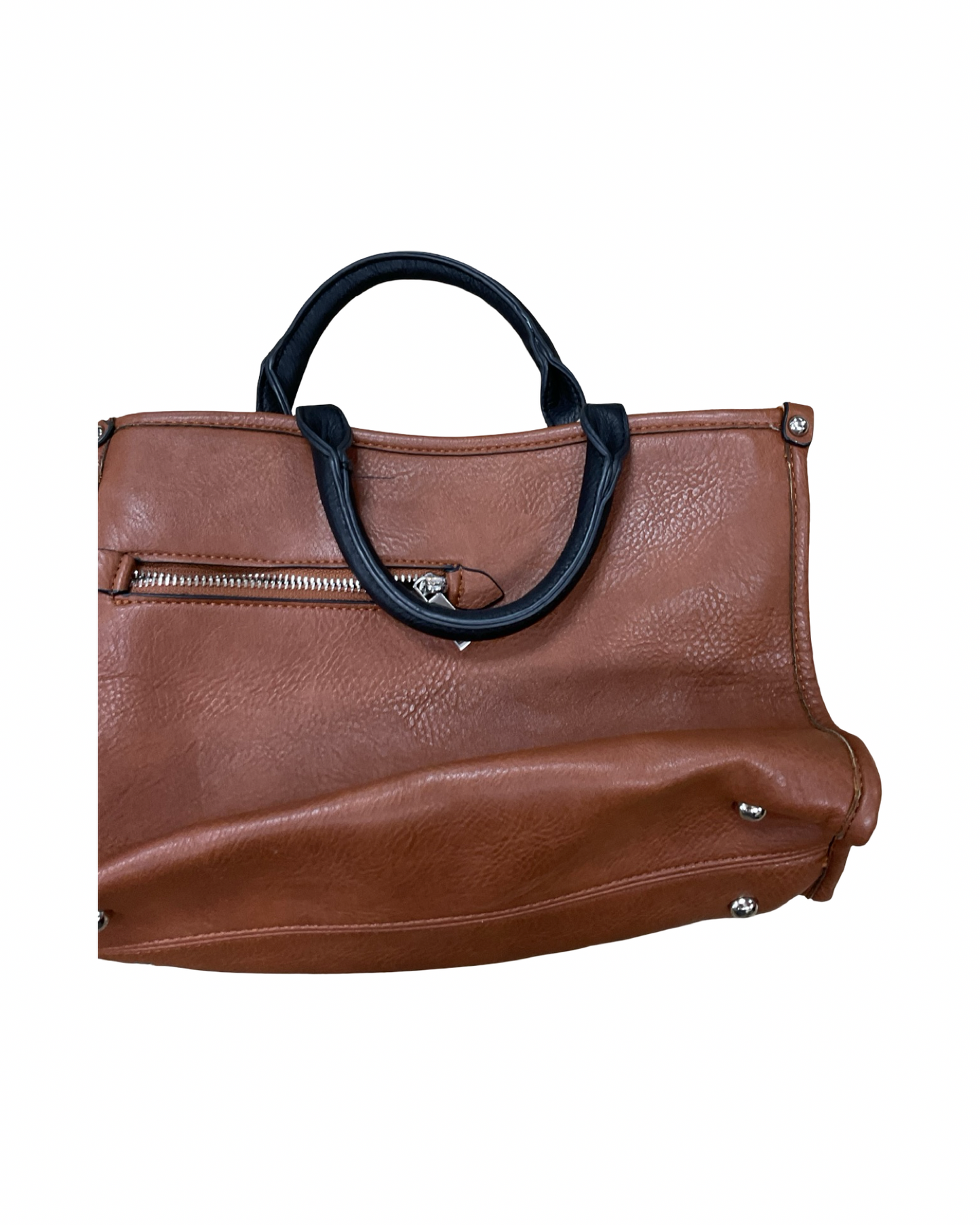 Handbag By Clothes Mentor In Black & Brown, Size:Small