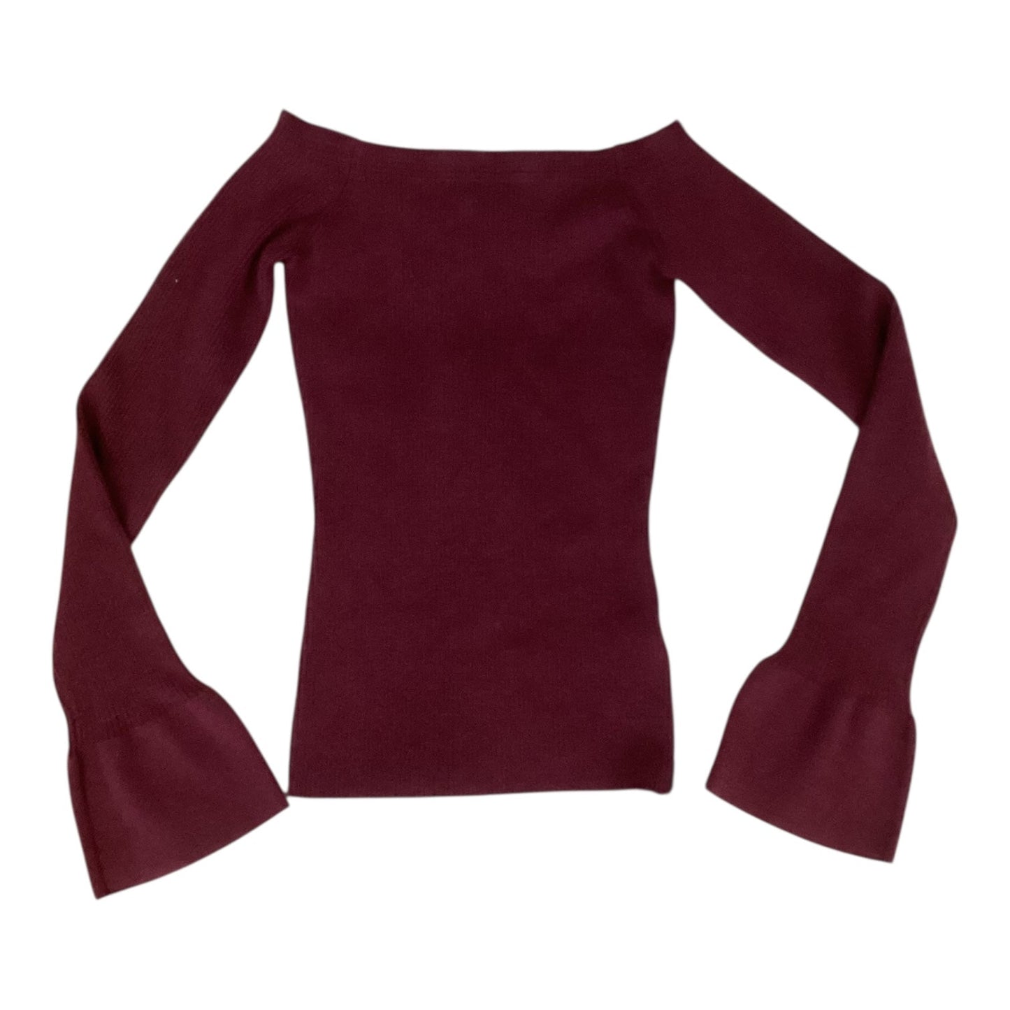 Sweater By 7 For All Mankind In Maroon, Size:M