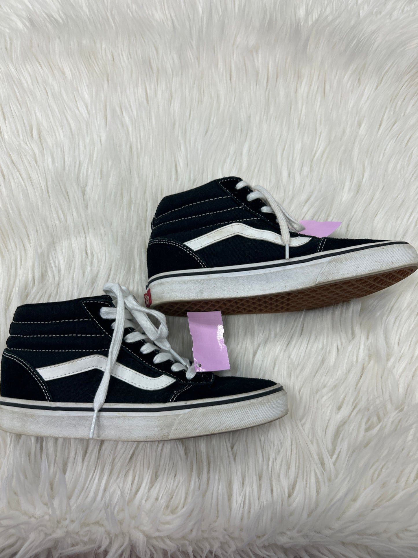 Shoes Sneakers By Vans In Black, Size:7