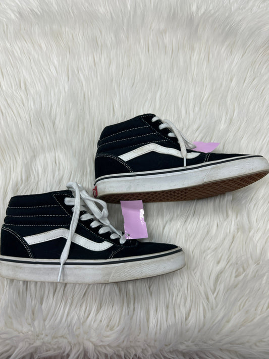 Shoes Sneakers By Vans In Black, Size:7